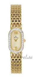 Bulova Diamonds Dam Biały/Stal w odcieniu złota Ø14 mm 98R95