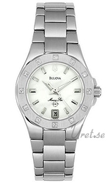 Bulova Marine Star Dam Biały/Stal Ø25 mm 96R24