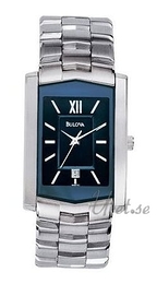 Bulova Bracelet Herr Niebieski/Stal Ø26 mm 96B75
