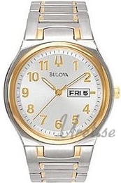 Bulova Bracelet Herr Srebrny/Stal Ø37 mm 98C000