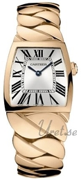 Cartier La Doña Srebrny/18 karatowe różowe złoto 29x27 mm W640040I