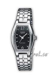 Casio Collection Czarny/Stal 34x22 mm LTP-1281D-1AEF