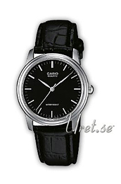 Casio Collection Czarny/Skóra Ø33 mm MTP-1236L-1AEF