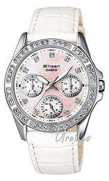 Casio Collection Biały/Skóra Ø35.3 mm SHN-3013L-7AEF