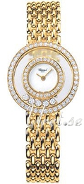 Chopard Happy Diamonds Biały/18 karatowe żółte złoto Ø27 mm 20/5691