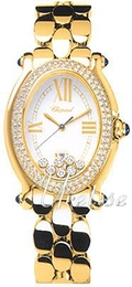 Chopard Happy Sport Biały/18 karatowe żółte złoto 27/7079-23