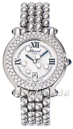 Chopard Happy Sport Biały/Stal 27/8291-23