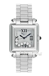 Chopard Happy Sport Biały/Stal 27/8349-23