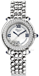 Chopard Happy Sport Biały/Stal Ø26 mm 27/8294-2005