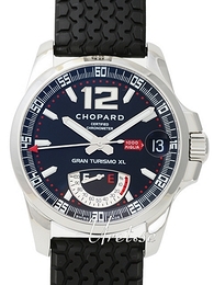 Chopard Mille Miglia Czarny/Guma Ø44 mm 16/8457