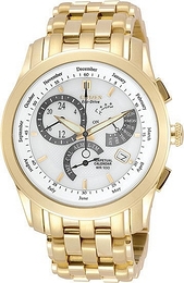 Citizen Calibre Biały/Stal w odcieniu złota Ø38 mm BL8002-59A