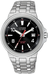 Citizen Eco Drive 180 Czarny/Tytan Ø38 mm BM6410-57E