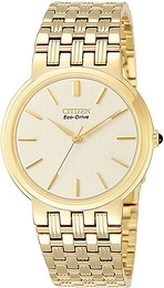 Citizen Eco Drive 180 Szampański/Stal w odcieniu złota Ø33 mm BP5002-50P