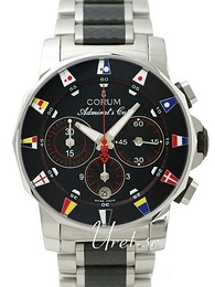 Corum Admirals Cup Czarny/Karbon Ø44 mm 985.631.20BT-AN42