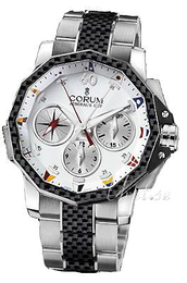 Corum Admirals Cup Srebrny/Karbon Ø44 mm 986.691.11.V761AA92