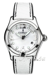 Corum Bubble Biały/Skóra Ø36 mm 039.250.20-0F09EB30R