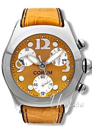 Corum Bubble Żółty/Skóra Ø45 mm 396.150.20-0F05FZ30R