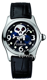Corum Bubble Limited JOLLY ROGER Wielokolorowy/Skóra Ø36 mm 039.260.20LS-FM32R