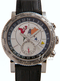 Corum Classical Srebrny/Skóra Ø42 mm 983.201.20-0F01BA25