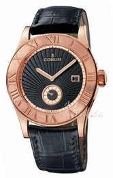 Corum Romvlvs / Romulus Czarny/Skóra Ø41 mm 295.510.55.0001BN57