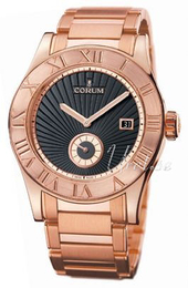 Corum Romvlvs / Romulus Czarny/18 karatowe różowe złoto Ø41 mm 295.510.55.V810BN57