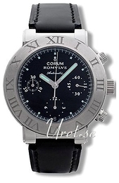 Corum Romvlvs / Romulus Czarny/Skóra Ø38 mm 285.701.20-0000EL64