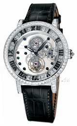 Corum Tourbillon Szkieletowa tarczy/Skóra 372.311.69.0F810000