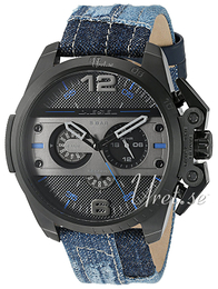 Diesel Chronograph Czarny/Skóra Ø48 mm DZ4397