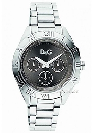 Dolce & Gabbana D&G Chamonix Czarny/Stal Ø39 mm DW0646