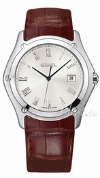 Ebel Classic Srebrny/Skóra Ø41 mm 1215802