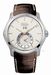 Ebel Classic Srebrny/Skóra Ø45 mm 1215875