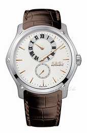 Ebel Classic Srebrny/Skóra Ø45 mm 1215893