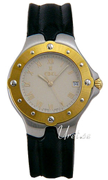 Ebel Sport Wave Brązowy/Skóra Ø36 mm 6187631.12c36506