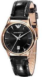 Emporio Armani Classic Czarny/Skóra Ø31 mm AR2445