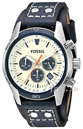 Fossil Coachman Kremowy/Skóra Ø44 mm CH3051