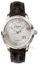 Glashütte Original Senator Srebrny/Skóra Ø40 mm 100-03-03-02-04