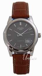 Glashütte Original Senator Szary/Skóra Ø39 mm 39-42-14-24-04