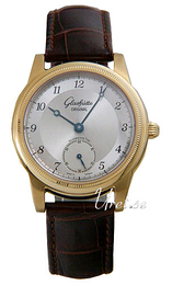 Glashütte Original Senator Srebrny/Skóra Ø39 mm 49-05-03-02-04