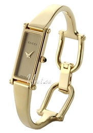 Gucci 1500 Żółte złoto/Stal w odcieniu złota 30x12 mm YA015519