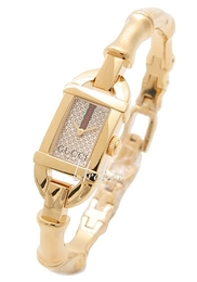 Gucci 6800 Żółte złoto/Stal w odcieniu złota 32x16 mm YA068543