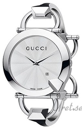 Gucci Chiodo Biały/Stal Ø39 mm YA122501