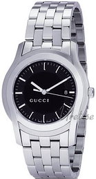 Gucci G Chrono Czarny/Stal Ø42 mm YA055211