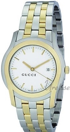 Gucci G Chrono Biały/Stal Ø42 mm YA055214