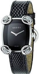 Gucci Horsebit Czarny/Skóra 33x28 mm YA117505