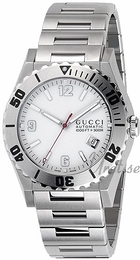 Gucci Pantheon Biały/Stal Ø44 mm YA115212