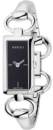 Gucci Tornabuoni Czarny/Stal 33x17 mm YA119501