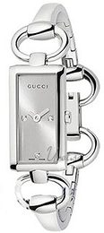 Gucci Tornabuoni Srebrny/Stal 33x17 mm YA119504