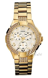 Guess Sporty Srebrny/Stal w odcieniu złota Ø42 mm I16540L1