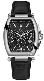 Guess Czarny/Skóra 42x38 mm A60004G2