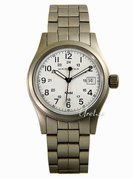 Hamilton Khaki Field Biały/Stal Ø38 mm H68411113